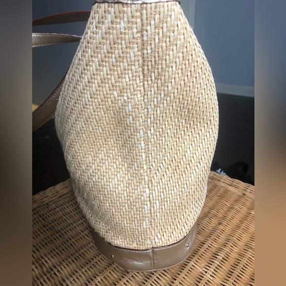 KATE SPADE rattan look tote bag 💞 - Picture 3 of 9